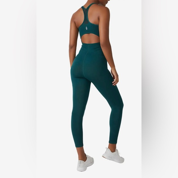 NEW FREE PEOPLE - Onesie in Dark Green - Picture 2 of 5